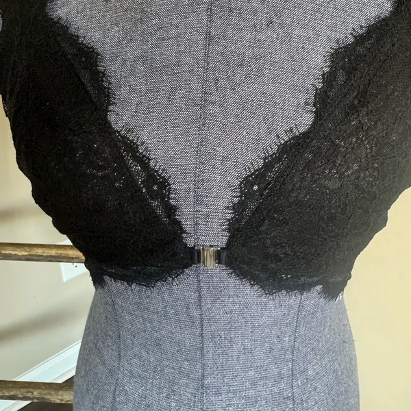 Free People NWT You're So Great Underwire Bra in Black - Image 13