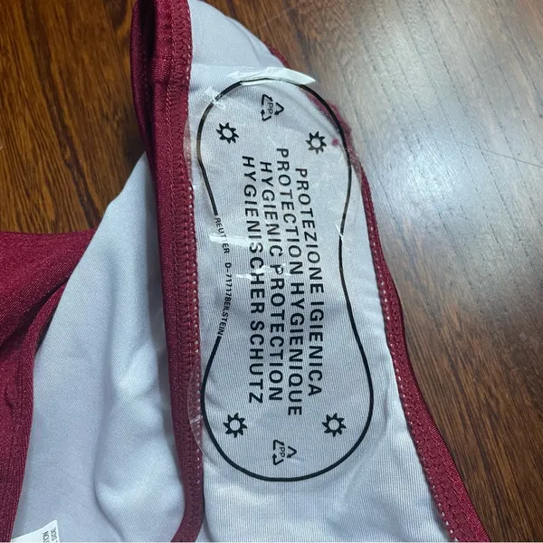 Beach Style Swimsuit Women’s Small Sexy Halter Swimwear Solid Thong Bikini - Image 3