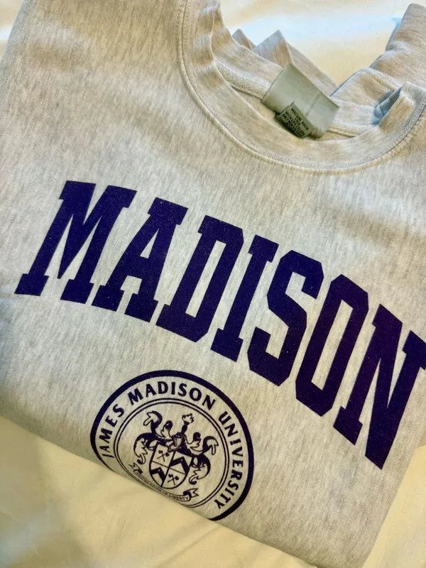 J. America JMU Vintage Crewneck Sweatshirt - Image 2