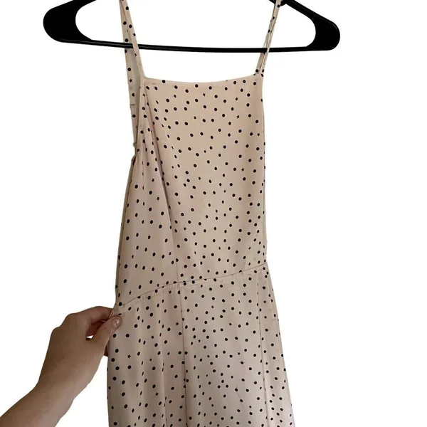 Koshe Klass Express tan beige‎ maxi dress cutout flowy formal style stunning - Image 2