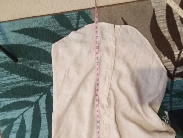 Pomander Place Tuckernut Pampas Lydell Maxi Dress Hemp Maxi Cottage Coastal M - Image 11