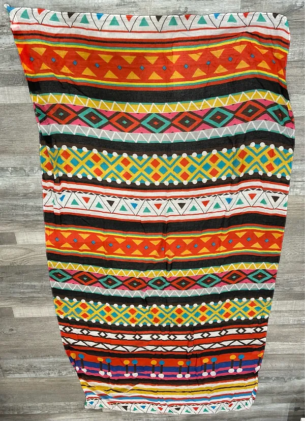Multicolored Bohemian Scarf Multiple - Image 5
