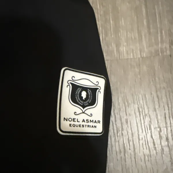 Noel Asmar Women's‎ Equestrian Softshell Jacket Black Rider Long Size Large - Image 2