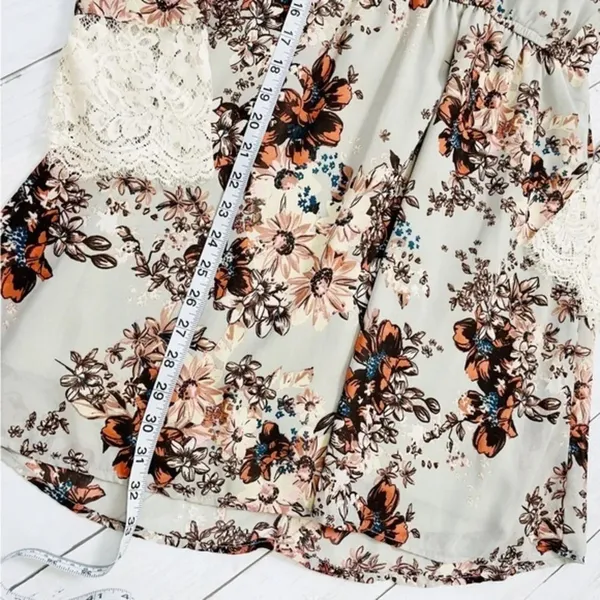 Charlotte Ruse‎ Floral Elastic Waist Size XS - Image 4