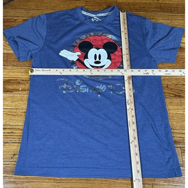 DISNEY Shirt, Size Small, 100 Years‎ of Wonder, Mickey Mouse, Anniversary - Image 4