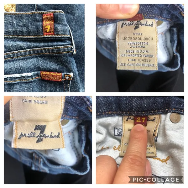 7 For all mankind bootcut Sz 27 - Image 5