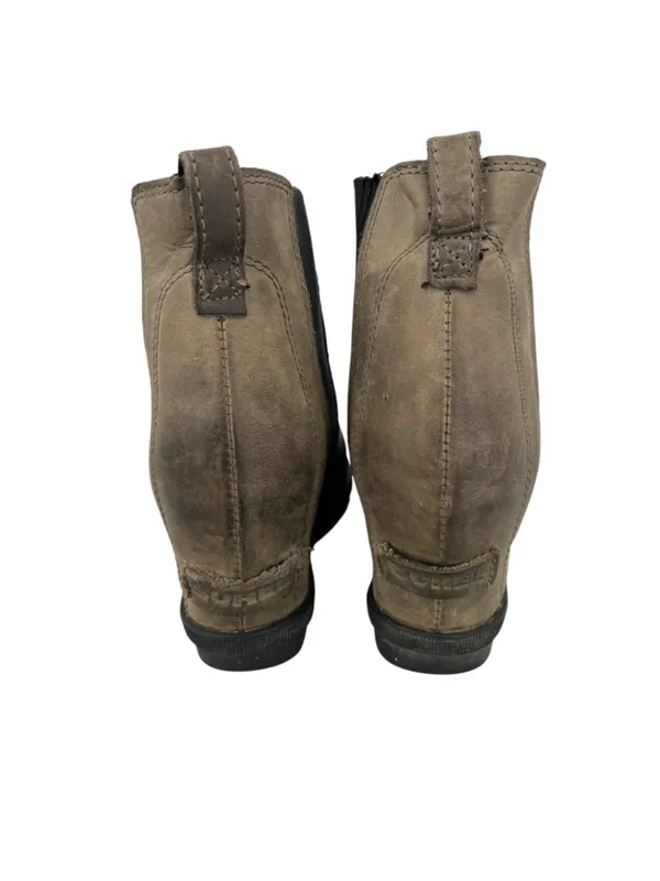 Sorel Joan of Arctic II Leather Wedge Chelsea Boots Waterproof Size 7 - Image 7