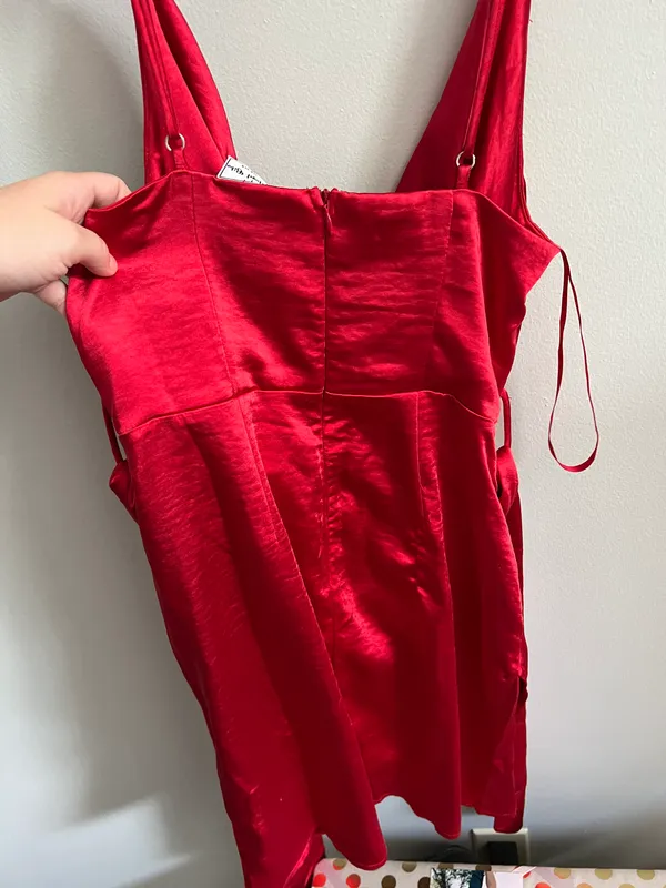 Hello Molly Red Dress - Image 6