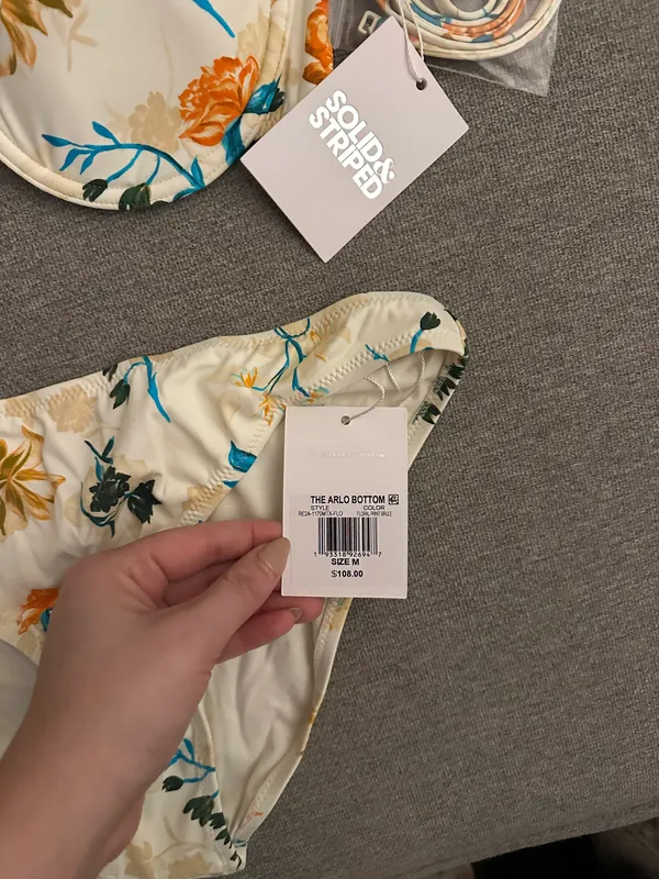 Solid and Striped Brule Multi Floral Bikini - Image 3