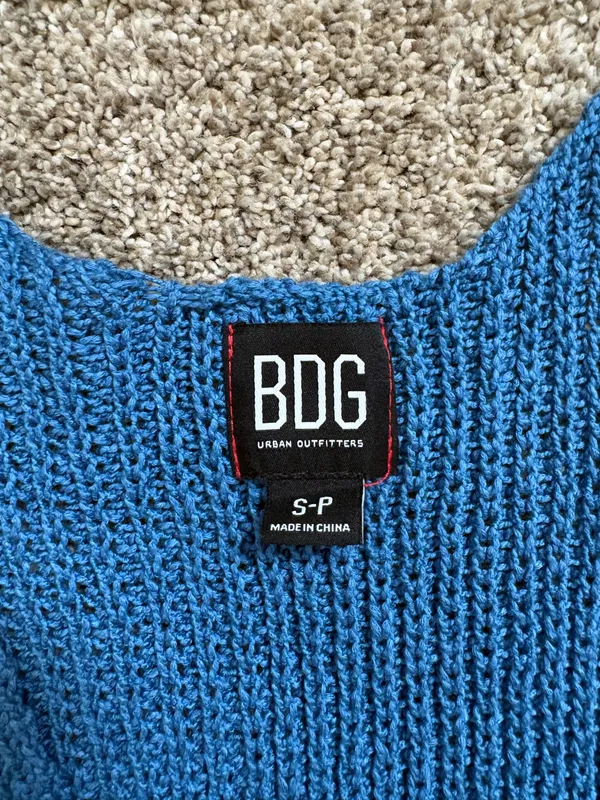 Blue Urban Outfitters Sweater Vest - Image 3