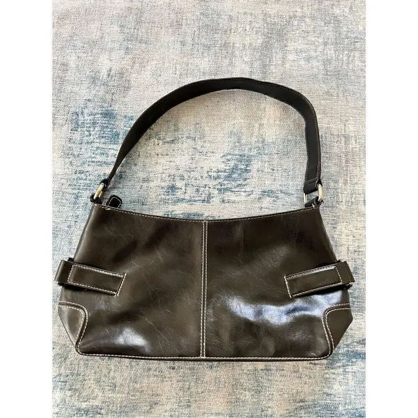 Nine West Black Faux Leather Shoulder Bag - Image 2