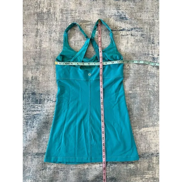 Lululemon Practice Daily Tank in Surge / Teal Size 4 - Image 5