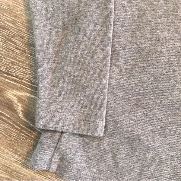 J Crew grey off the shoulder long sleeved top - Image 7