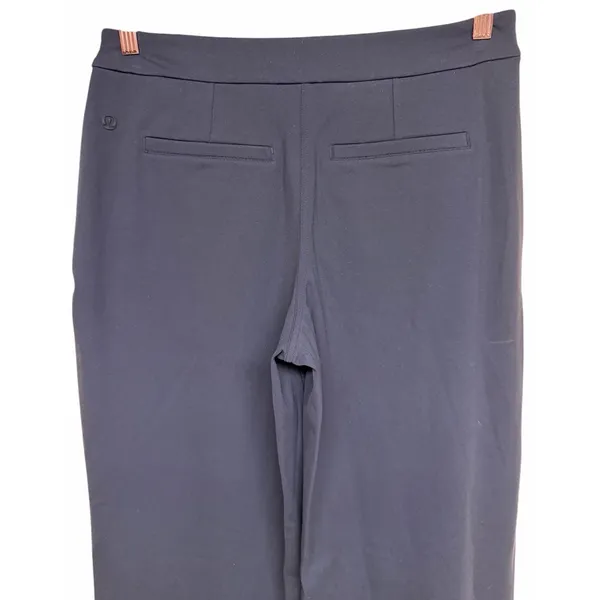 Lululemon‎ Straight-Leg Mid-Rise Pant Luxtreme Black Women's Size Medium - Image 4