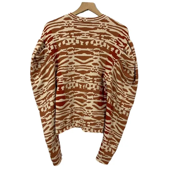 Ulla Johnson Livia Tigers Eye Jacquard Pullover - XL - Image 8