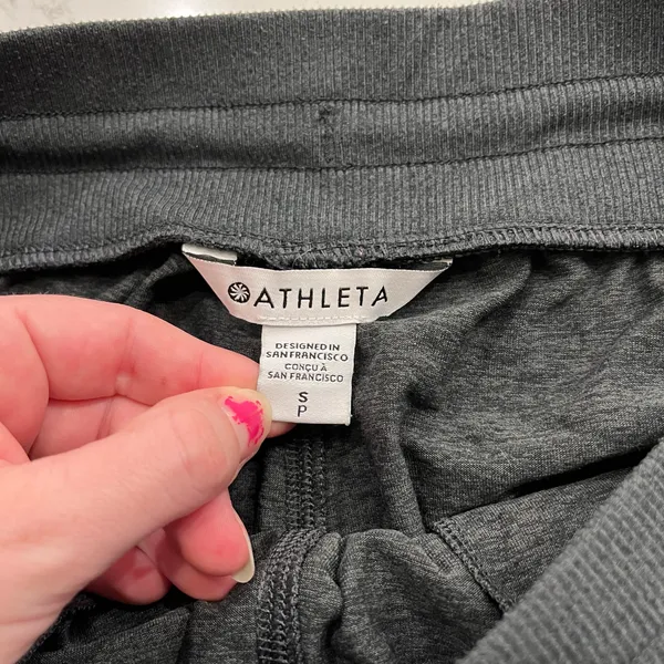 Athleta Uptempo Joggers Sweatpants Gray‎ Size Small - Image 6
