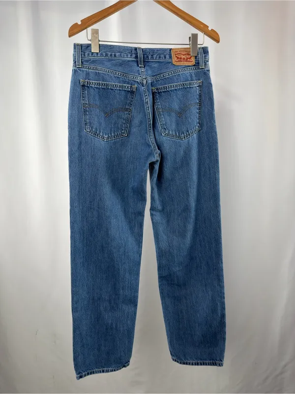 Levi’s Low Pro‎ Straight Leg Jeans in Blue Size 28 - Image 7