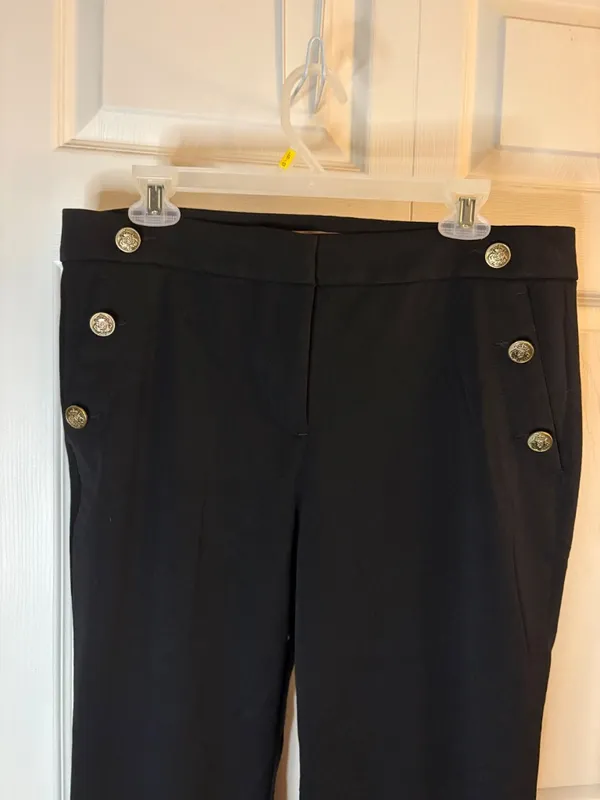 Loft Black Sailor Pants 10 - Image 4
