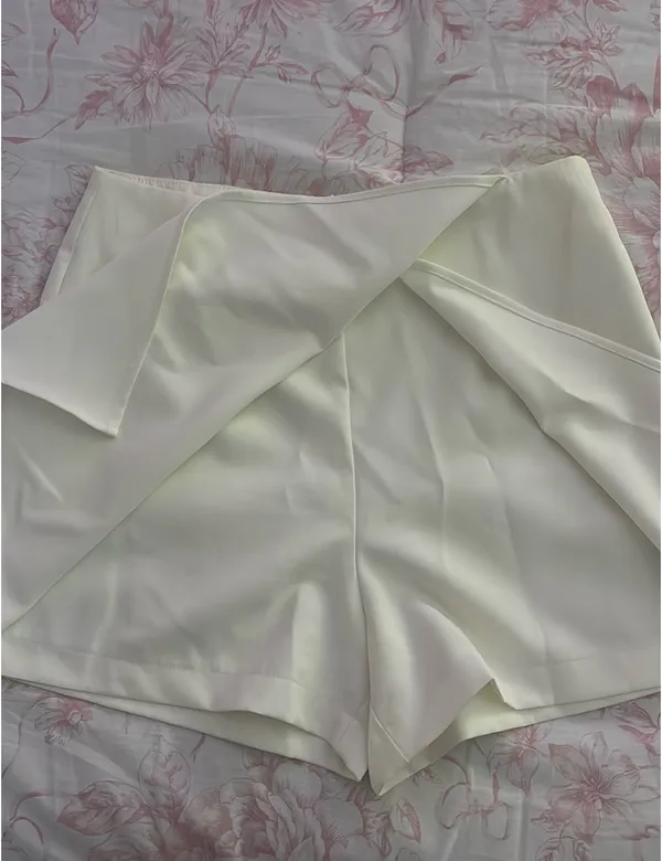 White Strut & Bolt Skort - Image 4