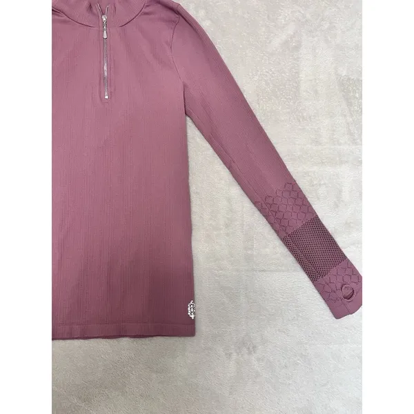 Free People FP Movement Top Workout Raspberry Pink M/L Preppy Workout Gorpcore - Image 3