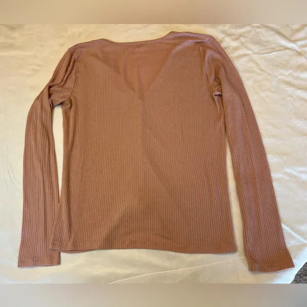Aritiza Wilfred‎ Free Mckinley Longsleeve Mauve Size Medium - Image 4