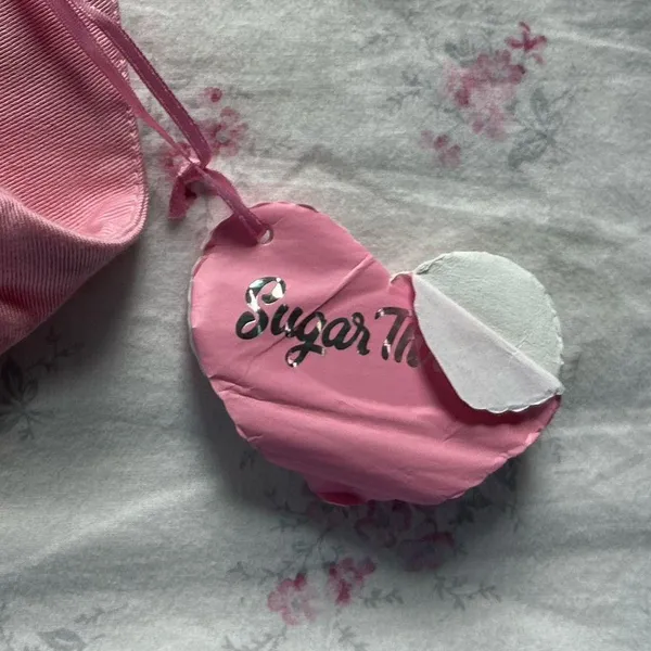 SUGAR THRILLZ DOLLS KILL pink lace maid apron skirt - Image 4