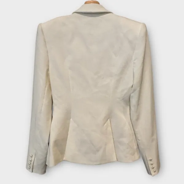 NEW STAUD Carson Paneled Stretch-Crepe Blazer Size Medium - Image 5