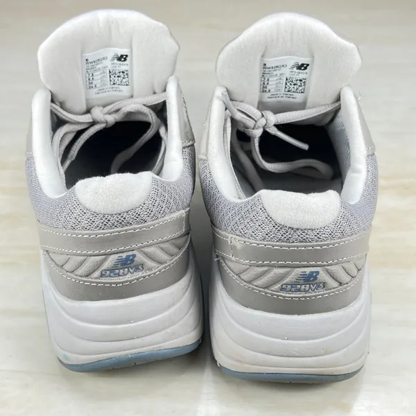 New Balance 928v3 Womens 7.5 Grey Leather Walking Shoes WW928GR3 - Image 7