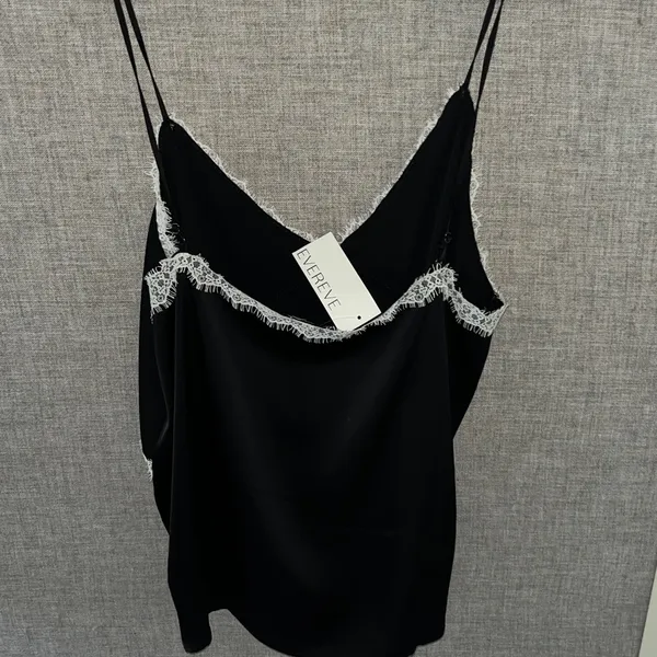 EVEREVE Black Lace Trim Camisole - Image 6