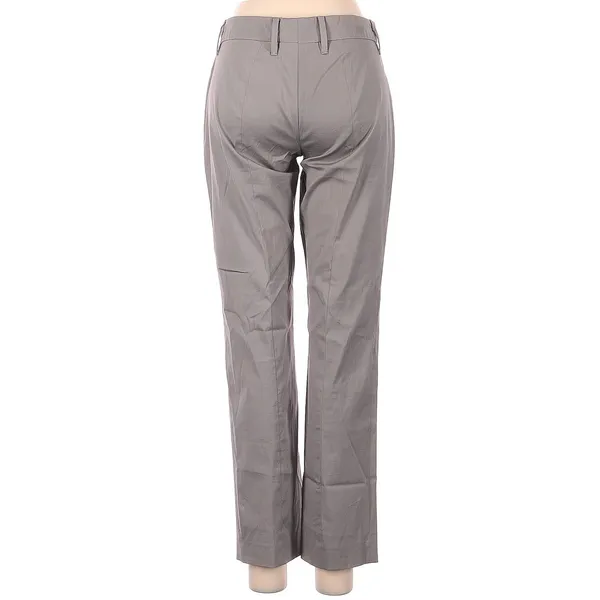 Prada Tailored Straight Leg Pants Trousers Gray Size 38 4 Small - Image 2