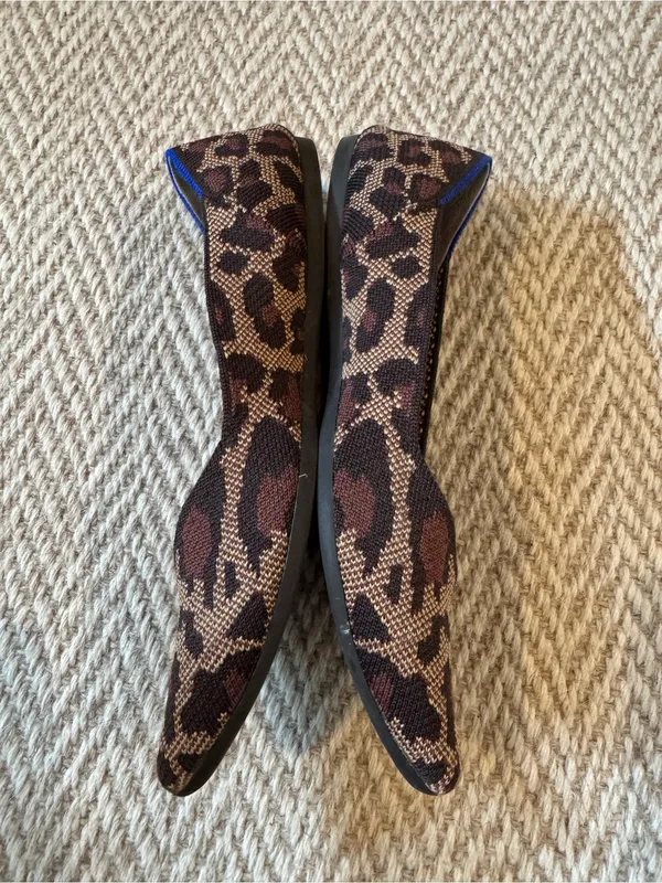 Rothy’s Wildcat Print The Point Flats | Size 8 - Image 5