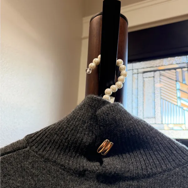 H&M Charcoal Turtleneck Sweater - Image 6