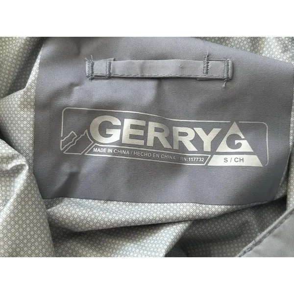 Gerry grey windbreaker jacket small outdoor hiking Gray - Image 4