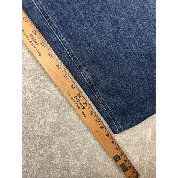 the drop kori jeans wide leg nwt‎ raw hem fray 26 - Image 9