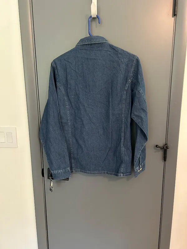 127 Brand new men's denim button down shirt - Image 2