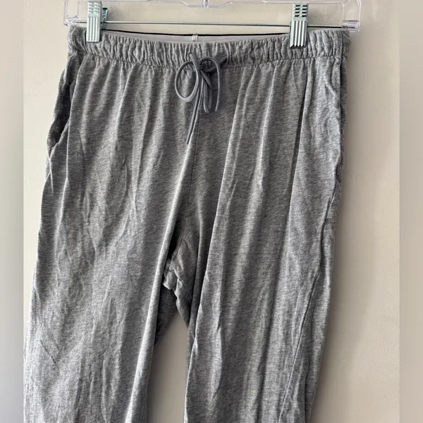 Victoria’s Secret‎ Gray Cotton Lounge Joggers Fold Over Waistband - Image 3