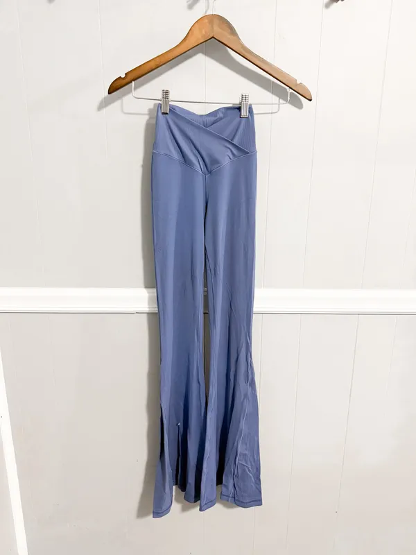 Aerie Offline Real Me Super Flare Crossover Leggings - Image 2