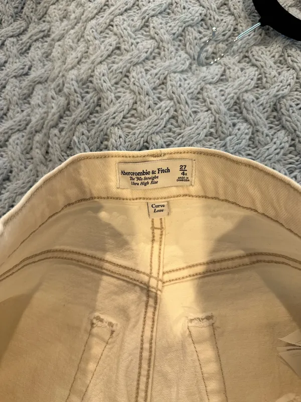 Abercrombie 90s Straight Ultra High-Rise Curve Love - Image 3