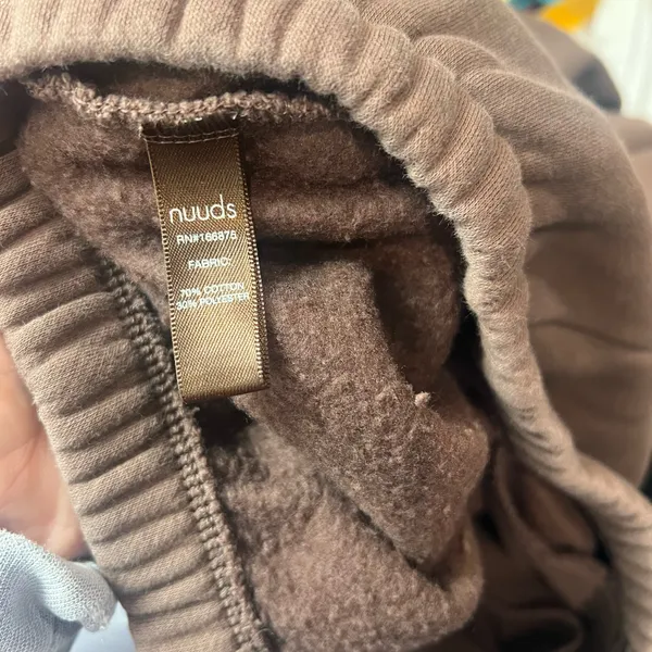 Nuuds Cozy Brown Sweatpants in Brown - Image 8