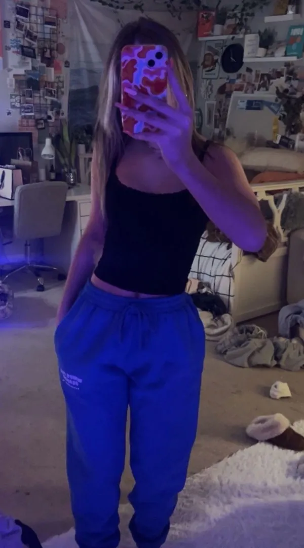 white fox sweatpants - Image 4