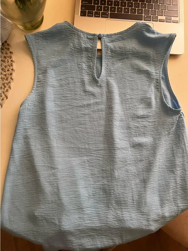 Blue blouse Size M - Image 2