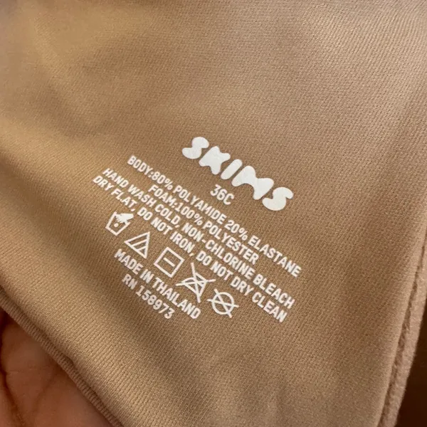 Skims tan underwire bra size 36C - Image 7