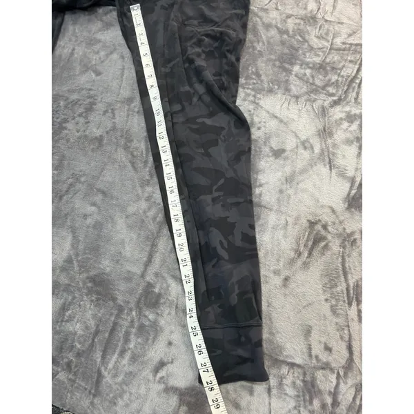 Lululemon Align Jogger Womens Black Gray Camo Nulu High Rise Pants 6 - Image 8