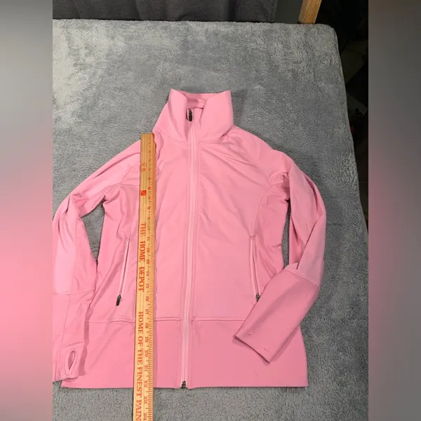 Peter millar element wicking 50+ upf Pink Full-Zip Women's sweatshirt small - Image 6