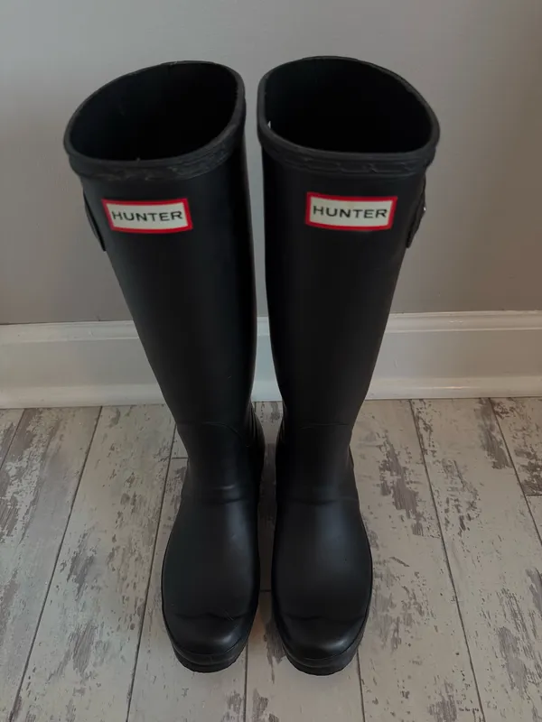 Hunter Boots Tall Black Original - Image 2