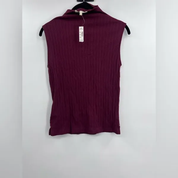 Madewell Ribbed Mockneck Tank - Image 4