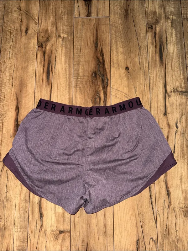 Purple Under Armour shorts - Image 4