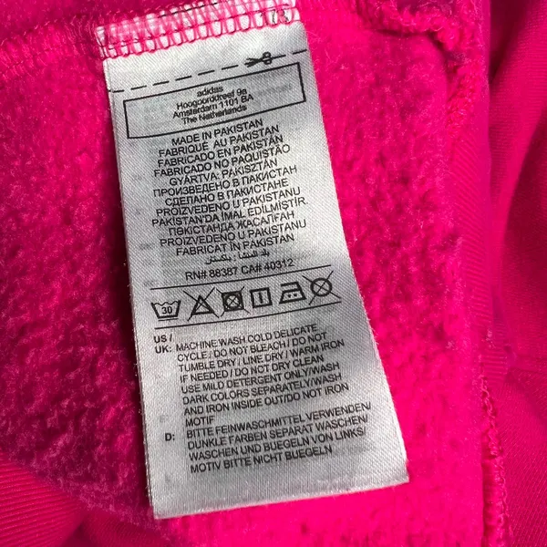 Adidas‎ Bold Pink Women's Sweater size Small - Image 3