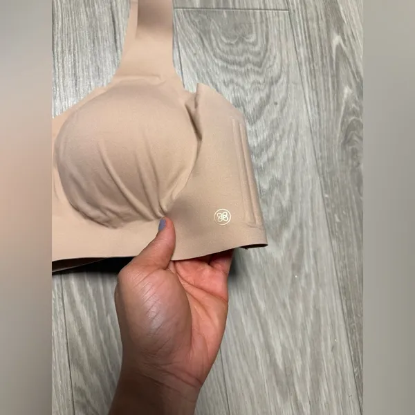 Honeylove Liftwear V-Neck Bra- Sand 2X - Image 3