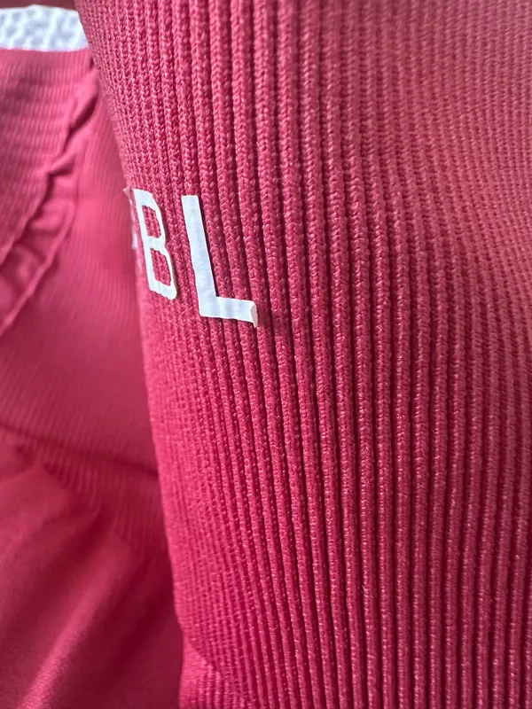 AYBL Red Biker Shorts - Image 2